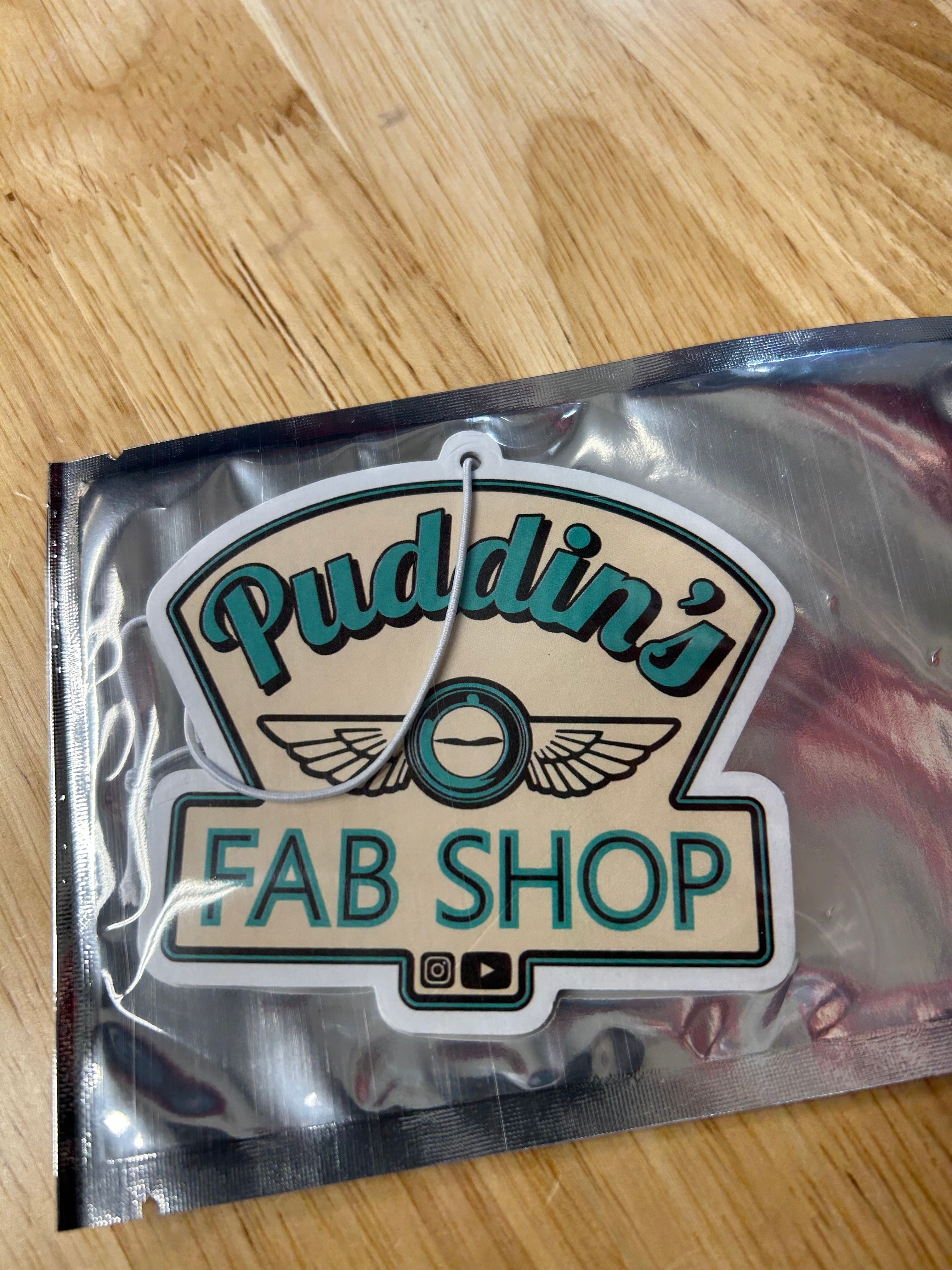Puddin Fab Shop NEW Puddin's LOGO Air Freshener (4 scents) – Puddin's Fab Shop