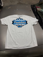 Load image into Gallery viewer, WHITE Puddin's Logo S/S Tee
