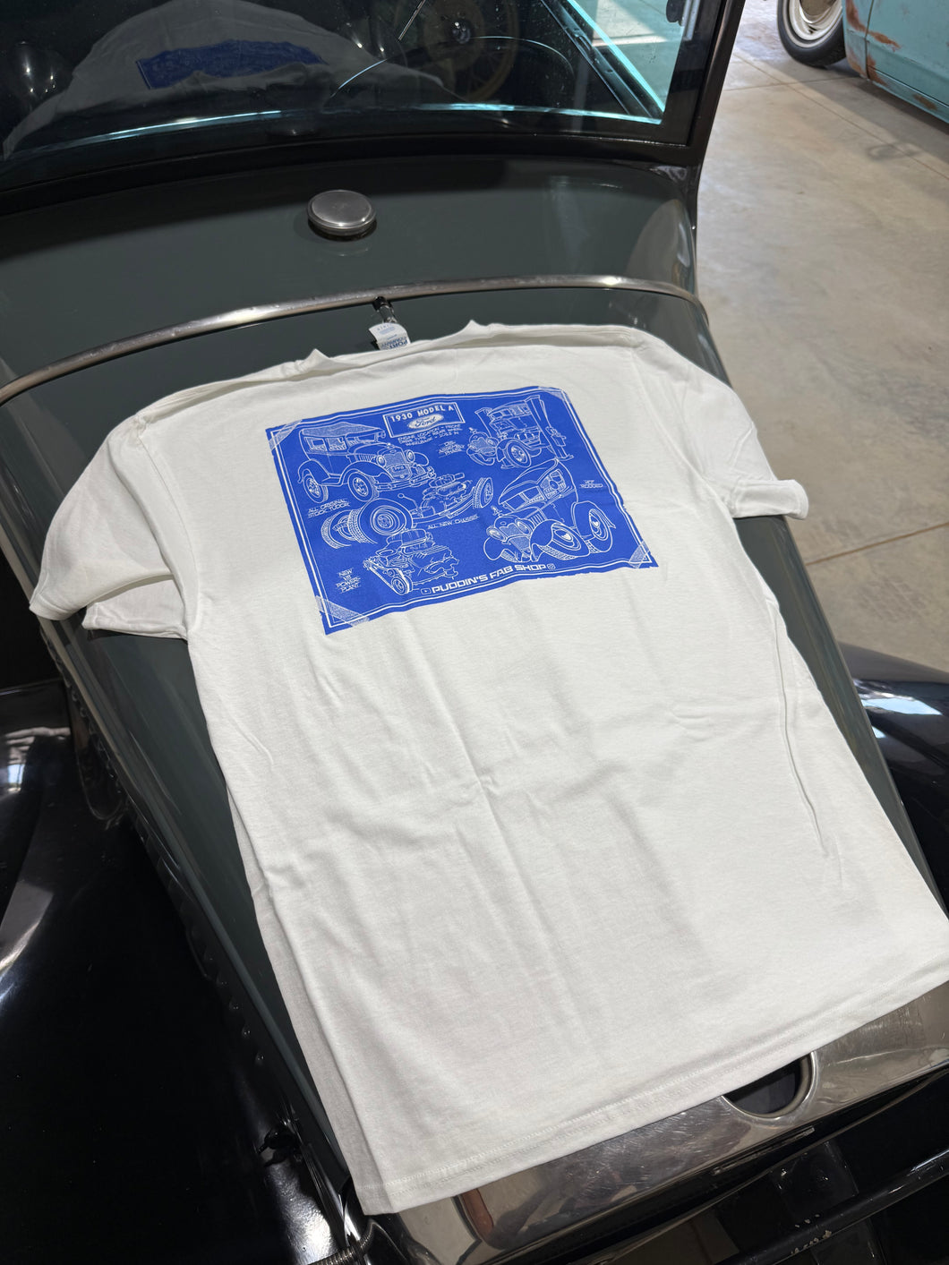 MODEL A Plan Tee Shirt (WHITE)