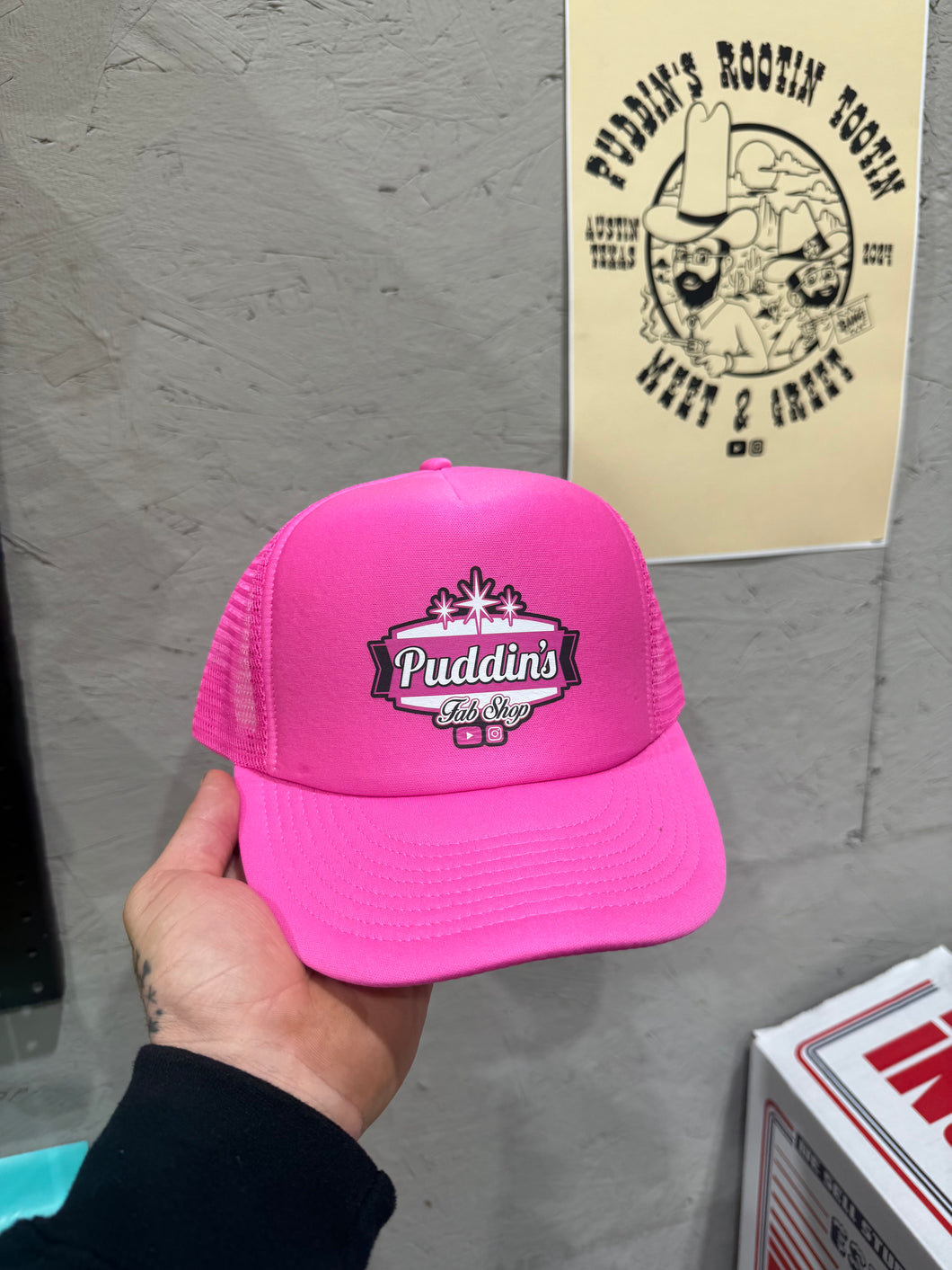 PINK Foam Hat