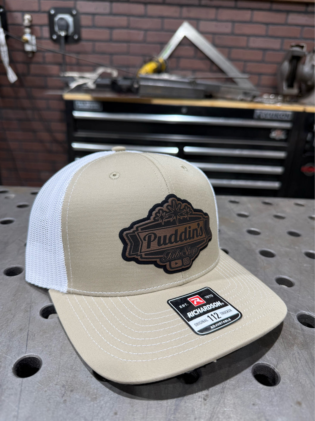 112 Khaki/White/Dark Brown