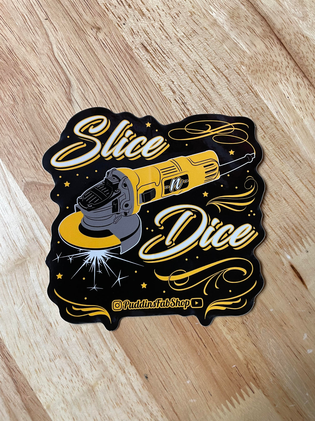 *Slice and Dice Sticker