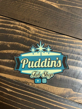 Load image into Gallery viewer, *Puddin&#39;s Logo LARGE Sticker
