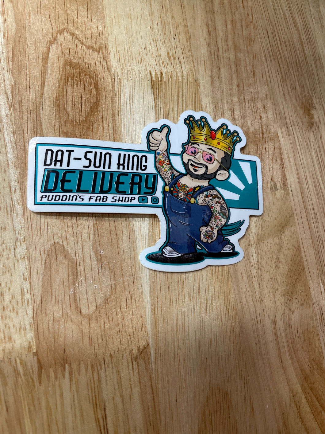 *Dat-sun King Sticker